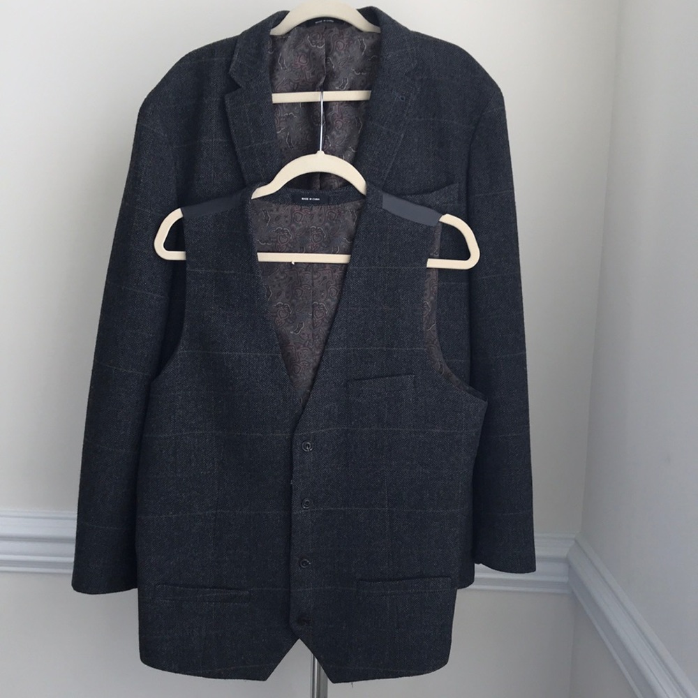 Men’s sport coat with vest